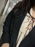 翊尚美小西装外套女春季设计感垫肩休闲小西服韩版上衣小个子女装外套 黑色 L 【推荐105-115斤】 实拍图