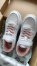 361°儿童板鞋男童六一小白鞋轻便魔术贴耐磨底女童滑板鞋小童板鞋男女 【四季款】361度白/甜心粉色 34 实拍图