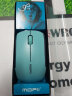 摩天手(Mofii) G018 无线鼠标 笔记本台式机商务办公家用省电 USB迷你小手鼠标 蓝兰 实拍图