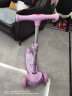 迪士尼（Disney）儿童滑板车 可折叠便携 高度可调轮子发光踏板车 艾莎公主88166 实拍图