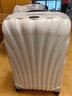 新秀丽（Samsonite）拉杆箱 C-LITE系列CS2超轻材质贝壳行李箱 男女通用旅行箱/登机箱 白色【升级版】 25英寸 实拍图