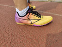 海尔斯（HEALTH） 钉鞋田径中短跑跑鞋男女学生专业比赛运动田径钉子鞋181S 181s黄渐紫 41 实拍图