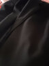 棉致森马集团风衣外套春秋季风衣男中长款韩版大衣呢加厚保暖外套 黑色长款【加棉款】 XL（120-140斤） 实拍图