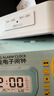 康巴丝（Compas）闹钟夜光聪明灯智能语音报时起床神器自动感光三组闹铃小闹钟儿童学生钟 2139 白色 实拍图