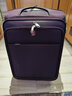 SHENGSHISABER瑞士军刀集团旅行箱男大号出差拉杆箱新品行李箱女韩版学生登机箱 紫色 20英寸 实拍图