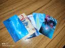 雪染白卡贴定制水晶磨砂果冻高清公交学生饭卡diy定做动漫明星校园贴纸 10张 优质果冻卡贴 实拍图