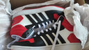 阿迪达斯（adidas）男鞋休闲鞋 25冬新款运动鞋时尚复古网球鞋子舒适耐磨透气滑板鞋 白/一号黑【HOOPS CLASSIC】 40 内长245mm 实拍图