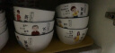 尚行知是 单个碗个人专用DIY家用陶瓷创意个性餐具套装可爱卡通饭碗 【4.5英寸方碗1个】奶奶 实拍图