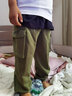Levi's李维斯童装秋季新款男童工装长裤儿童休闲百搭裤子 橄榄绿 130 /56 【建议身高116-122cm】 实拍图