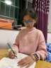 Cyxus儿童防蓝光辐射眼镜超轻TR90学生玩手机电脑孩子护目镜平光无度数 蓝色椭圆框+0度防蓝光镜片 实拍图