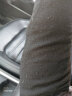 袋鼠薄款羊毛衫男2021秋季新款男士纯色套头毛衣男装休闲百搭打底针织毛衫 V/领-黑色 180/XXL(建议155-170斤) 晒单实拍图