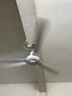 康佳（KONKA）吊扇家用电风扇客厅工厂宿舍大风力大功率吊扇风扇吊式电风扇遥控工业塑料吊式大风扇 标品105cm+2米定时延长线 实拍图