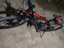 凤凰（Phoenix） 山地自行车成年人男士女士学生变速减震油刹线刹山地车自行车 黑红/十刀轮/铝合金车架/蓝图 26寸（身高160-180左右） 27速数字指拨/默认线碟可改油碟 实拍图