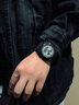 infantry鹰轰黑武士手表男款双眼系列时尚休闲双显男女手表生日礼物送男友 黑色迷彩47mm 实拍图