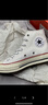 匡威（Converse）男鞋女鞋帆布鞋1970s 情侣款经典中高帮复古时尚百搭休闲运动鞋 162056C 42.5 (275mm) 实拍图