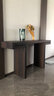 菲尼其 意式极简玄关台烟熏色哑光条案桌设计师创意客厅玄关置物架 1600*390*850mm 整装 实拍图