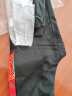 361°新年儿童裤子男童(3-14岁)针织加绒加厚保暖长裤 黑150 实拍图