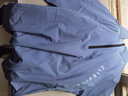 艾伦伯顿（Alen Botun）训练服男薄款梭织跑步服T恤长袖秋季体育生田径运动上衣外套健身 牛仔蓝【防风 薄款】宽松版 M 实拍图