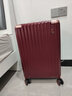 CaptainTony行李箱女2025新款pc铝框拉杆箱男商务小型旅行登机箱万向轮密码箱 胭脂红-陪嫁嫁妆箱 22英寸 -托运箱 实拍图