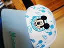 迪士尼（Disney）儿童帽子 春夏季太阳遮阳帽 男童女童帽防晒棒球帽 B款-米奇水蓝 54CM 实拍图