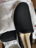 斯凯奇（Skechers）网面透气女健步鞋一脚蹬轻盈缓震舒适休闲鞋15600-BKW 晒单实拍图