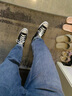 匡威（Converse）1970s经典款三星标男鞋女鞋情侣校园复古休闲板鞋帆布鞋 162058C 101010 黑色常青款【店长推荐】 41 实拍图