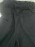 筱质磐 夏季八分9分运动休闲裤女薄款弹力哈伦松紧腰女裤高腰萝卜裤女 黑色八分裤 百搭显瘦松紧腰 L 28码105-115斤 实拍图