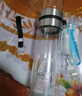 明而雅 茶水分离杯泡茶杯便携过滤杯子个人专用神器双层玻璃水杯男 钢本色500ml【加购提前发货】 实拍图