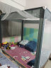 美朵嘉（MEDOGA）蚊帐家用防摔婴儿A类抗菌面料支架加固三开门香草绿1.5x2米床 实拍图