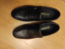 红蜻蜓男棉鞋秋冬休闲爸爸鞋加绒保暖皮鞋 WTA428601H黑色38 实拍图