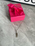 APM Monaco吊牌银字母项链项链吊坠设计女 生日礼物礼物 情人节礼物 经典银 字母D 晒单实拍图