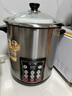 格姆仕不锈钢电炖锅全自动家用煲汤锅隔水炖盅大容量10升商用多功能煮粥锅炖柠檬膏预约定时保温养生汤锅 12L双胆（4.5L炖盅）商用10-14人 12L 实拍图