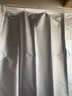 柏拉图魔术贴窗帘成品隔热全遮光防晒防风寝室出租房宿舍厨房免打孔窗帘 宽1.0米×高1.4米一片 精品全遮光双面银 实拍图
