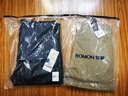 罗蒙（ROMON）休闲裤男春夏季新款时尚百搭商务休闲男士修身直筒长裤子男裤 【卡其+藏青加绒】 31 (建议2尺4腰围) 实拍图