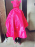 班哲尼 儿童雨衣非一次性男童女童雨披斗篷雨衣尼龙防水面料小学生书包雨披斗篷儿童雨具可重复使用 红色 XXL 实拍图