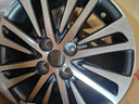 黔龙凯适配 丰田致炫15寸铝合金轮毂 致炫X轮毂15寸 威驰fs 致享 花冠 15寸614黑色 泰龙 实拍图