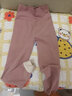 浪莎秋裤女德绒无痕打底裤秋冬季抗菌防螨羽绒高腰收腹瑜伽修身薄秋裤 实拍图