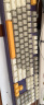 ikbc键盘机械键盘无线w210红茶青轴键盘鼠标套装游戏电竞有线樱桃键盘电脑办公人体工学键盘 W210紫金时代无线2.4G108键红轴 实拍图
