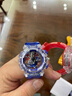 蕉乐塞罗奥特曼幼儿童手表黑科技闪灯礼物男孩卡通发光带时间电子玩具 捷德红色 【七彩炫酷发光+时间】 实拍图