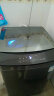 吉德(Jide)10公斤全自动波轮洗衣机DD直驱变频降噪蓝光净菌玻璃盖板XQB100-813TDMA 钛金黑 实拍图
