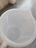 柏蝶莱食品级加厚塑料量杯带刻度量筒烘焙奶茶店计量杯烧杯塑料带盖杯子 1000ml无盖款量杯 实拍图