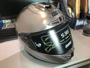 GSB摩托车头盔四季通用男女盔3C电动车摩托车通勤竞速头盔gsb361 加一片镀银留言：头盔颜色 XXL（建议58-59头围） 实拍图