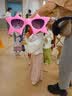 旗铂汉服女童春秋2026新款国风新中式唐装儿童套装 戏花雨粉 100 实拍图