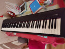罗兰成人儿童学习考级入门蓝牙电钢琴FP30X数码88键重锤智能电子钢琴 FP30X黑色主机+单踏板 实拍图