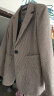 特洛曼格子小西装外套女春秋韩版休闲时尚气质女神范长袖小个子西服上衣 实拍图