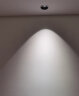 奥克斯（AUX）小山丘LED射灯嵌入式全光谱防眩无主灯高显智能客厅洗墙灯/S1系列 Ra98全光谱射灯36°7W黑杯4000K 晒单实拍图