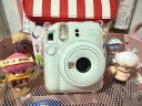 富士instax mini12一次成像拍立得相机（mini11拍立得相机升级版） 薄荷绿 套餐1：官配+10张+保护壳+相册+相框 实拍图