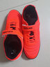 卡尔美（KELME）儿童足球鞋魔术贴免系带碎钉TF透气学生球鞋6873003 荧光橙 39 实拍图