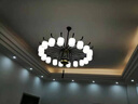 石匠人 新中式客厅大厅餐厅大吊灯卧室房间创意个性酒店别墅家用中式灯 18头吊灯 实拍图