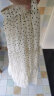 浪莎法式白色半身裙女2024款夏季高腰松紧a字波点长裙日系蛋糕裙 晒单实拍图